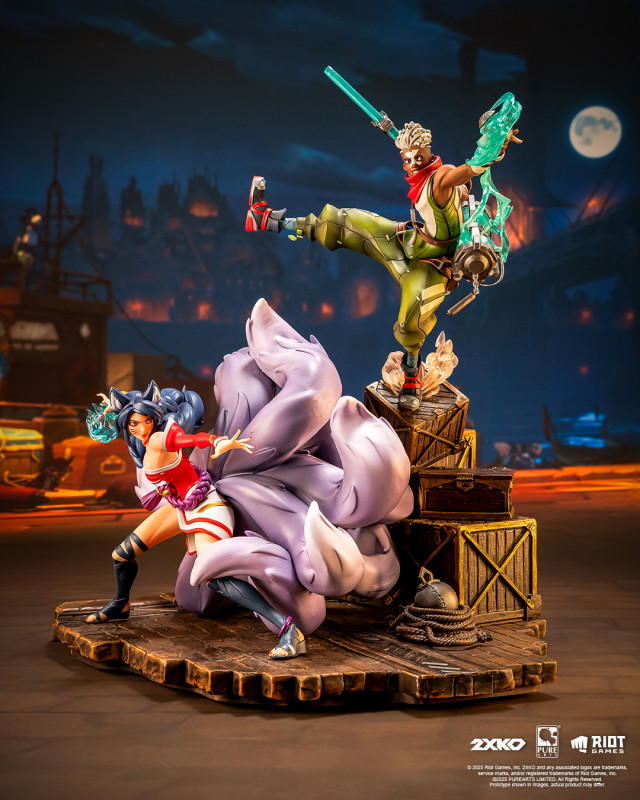 【Pre-order】Pure Arts Studio 1/10 Scale 2XKO Ekko & Ahri Resin Statue
