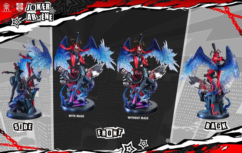 【Pre-order】Aftershock Studio x Fibonacci Studio Amamiya Ren Joker & Arsene GK Resin Statue