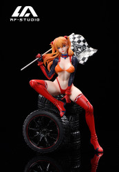 【Pre-order】AF-Studio 1/6 Scale Asuka Sitting on a Tire Resin Statue