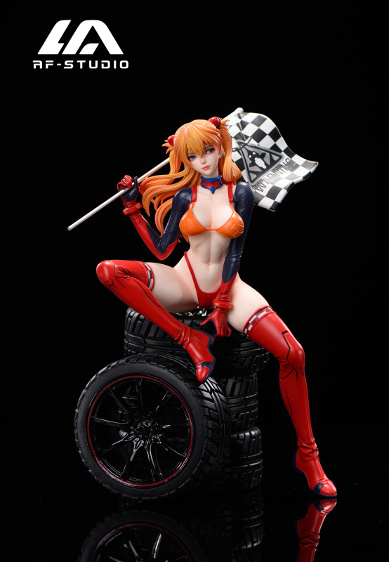 【Pre-order】AF-Studio 1/6 Scale Asuka Sitting on a Tire Resin Statue