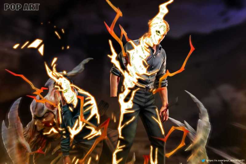 【Pre-order】POP ART Studio 1/6 Scale AOT Reiner Braun X Bertolt Hoover Resin Statue