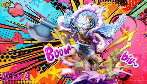 【Pre-order】JiKe Studio POP Scale OP Nika Luffey Resin Statue