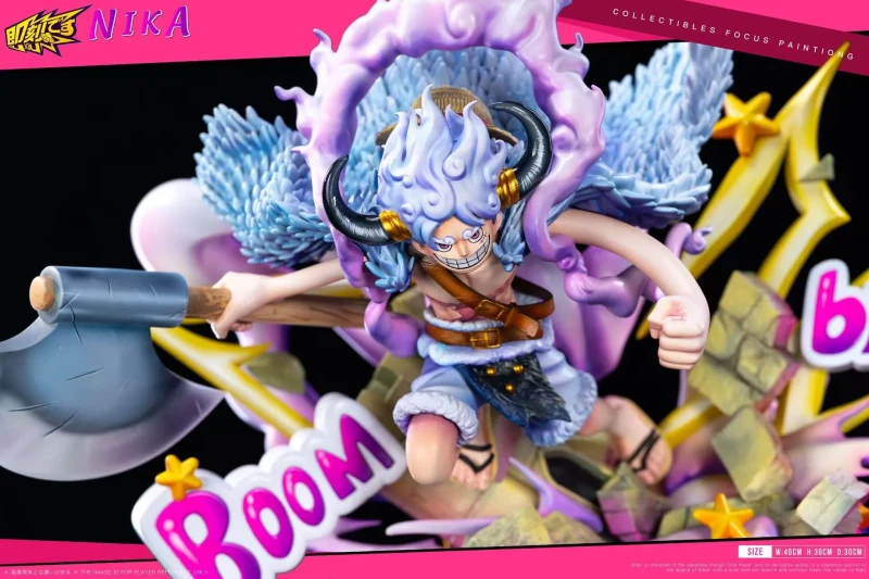 【Pre-order】JiKe Studio POP Scale OP Nika Luffey Resin Statue