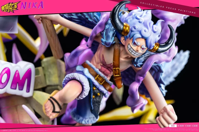 【Pre-order】JiKe Studio POP Scale OP Nika Luffey Resin Statue