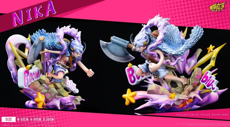 【Pre-order】JiKe Studio POP Scale OP Nika Luffey Resin Statue