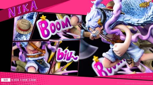 【Pre-order】JiKe Studio POP Scale OP Nika Luffey Resin Statue