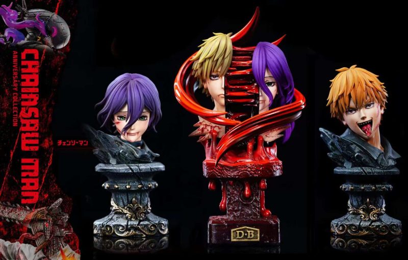 【Pre-order】Big Feeler Studio Denji vs Reze Resin Statue