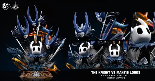 【Pre-order】Stone Custom x Radiance Stone Studio Hollow Knight #05 The Knight Statue Resin