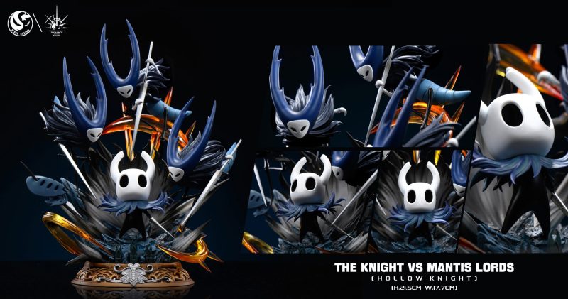 【Pre-order】Stone Custom x Radiance Stone Studio Hollow Knight #05 The Knight Statue Resin