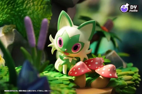 【Pre-order】DY Studio Suicune and Powkemown in the Afternoon Sun Resin Statue