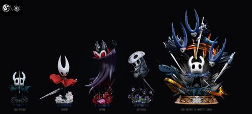 【Pre-order】Stone Custom x Radiance Stone Studio Hollow Knight #05 The Knight Statue Resin