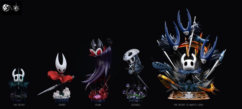 【Pre-order】Stone Custom x Radiance Stone Studio Hollow Knight #05 The Knight Statue Resin