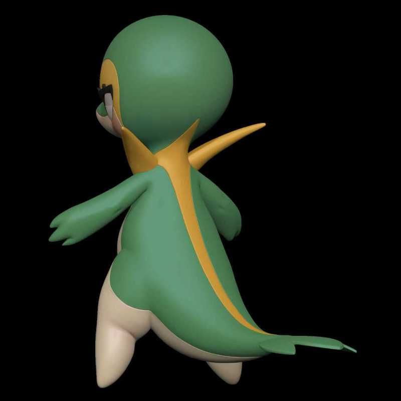 【Pre-order】Lingmo Studio Snivy Plush Doll Resin Statue