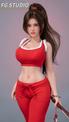 【Pre-order】FG Studio 1/3 Scale Red-clothed fighting girl Full silicone posable figure Resin Statue