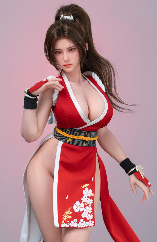 【Pre-order】FG Studio 1/3 Scale Red-clothed fighting girl Full silicone posable figure Resin Statue
