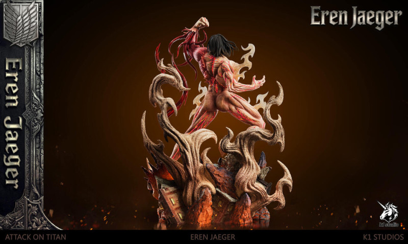 【Pre-order】K1 Studio 1/6 Scale AOT Eren Resin Statue