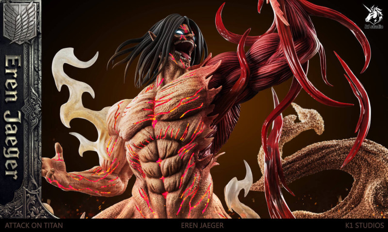 【Pre-order】K1 Studio 1/6 Scale AOT Eren Resin Statue