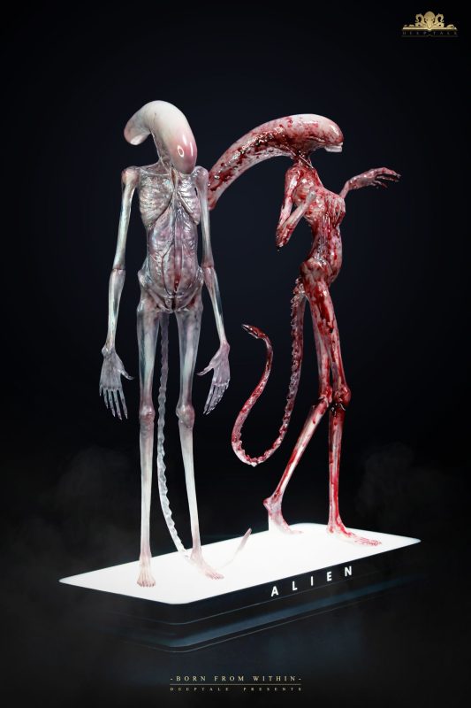 【Pre-order】Deep Tale Studio 1/1 Scale Alien Covenant Chestburster Resin