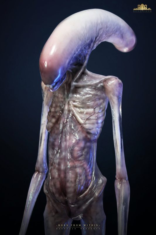 【Pre-order】Deep Tale Studio 1/1 Scale Alien Covenant Chestburster Resin