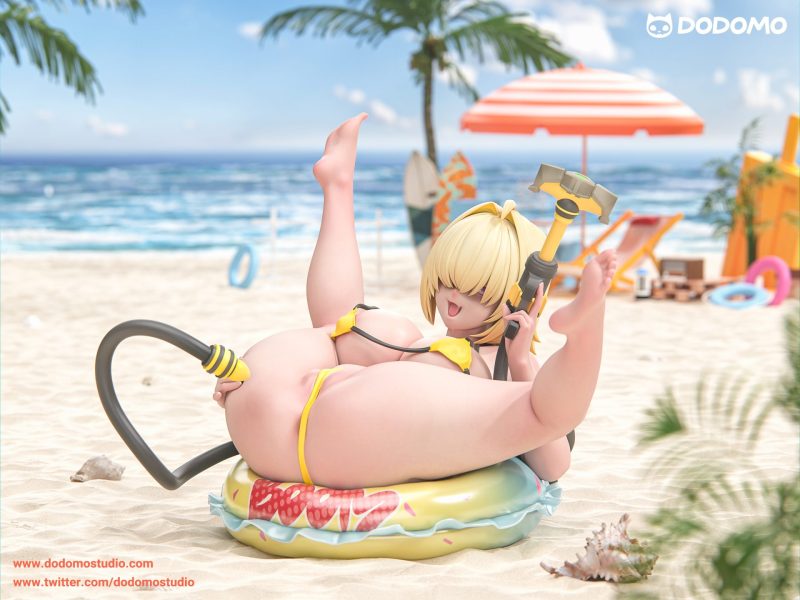 【Pre-order】Dodomo Studio 1/6 Scale Seaside vacation Elegg Resin Statue