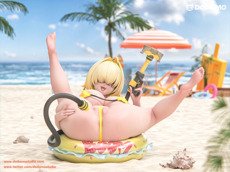 【Pre-order】Dodomo Studio 1/6 Scale Seaside vacation Elegg Resin Statue