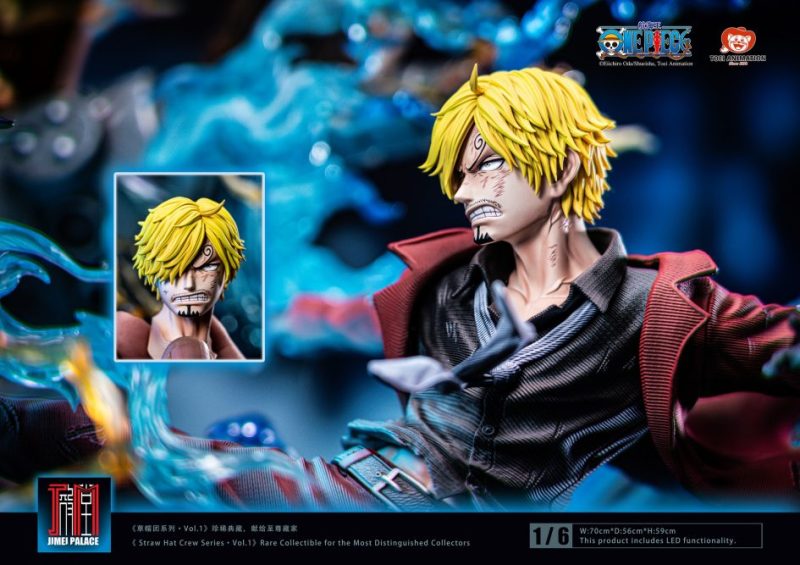 【Pre-order】Jimei Palace Studio OP Sanji vs. Queen Resin Statue