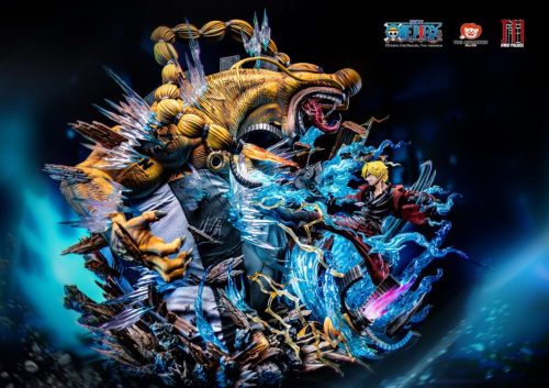 【Pre-order】Jimei Palace Studio OP Sanji vs. Queen Resin Statue