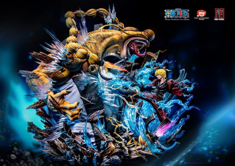 【Pre-order】Jimei Palace Studio OP Sanji vs. Queen Resin Statue