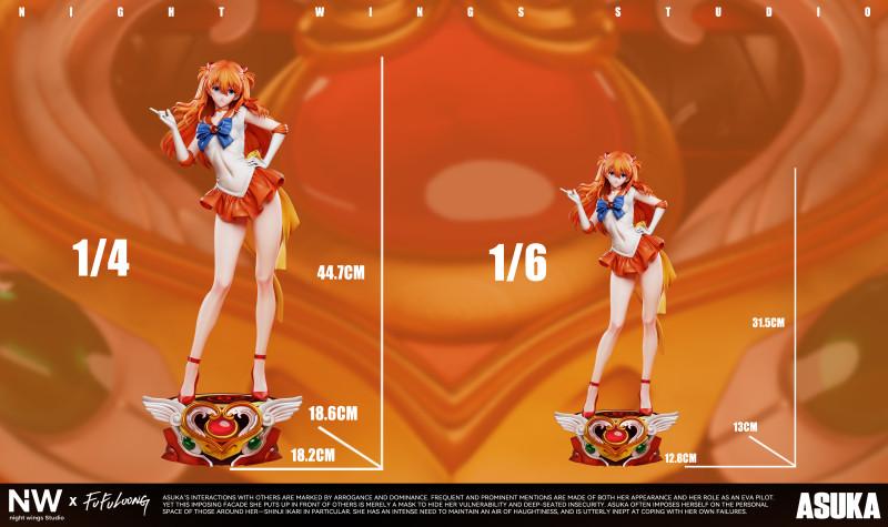 【Pre-order】Night Wing Studio 1/6&1/4 Scale Sailor Moon Asuka Resin Statue