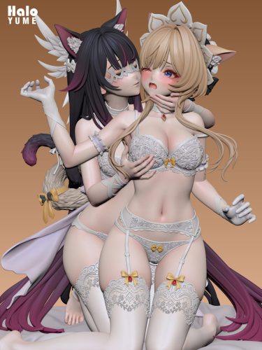 【Pre-order】Halo Studio 1/6 & 1/4 Scale Columbina & Sandrone Resin Statue
