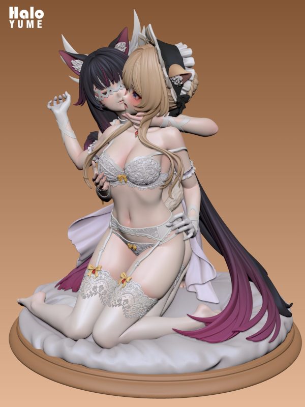 【Pre-order】Halo Studio 1/6 & 1/4 Scale Columbina & Sandrone Resin Statue