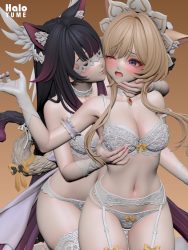 【Pre-order】Halo Studio 1/6 & 1/4 Scale Columbina & Sandrone Resin Statue