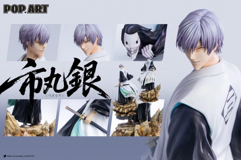 【Pre-order】POP ART Studio 1/6 Scale Soul Society Arc Gin Ichimaru Resin Statue