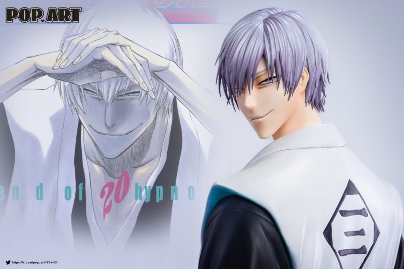 【Pre-order】POP ART Studio 1/6 Scale Soul Society Arc Gin Ichimaru Resin Statue