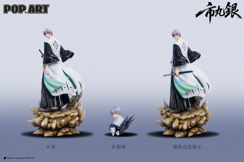 【Pre-order】POP ART Studio 1/6 Scale Soul Society Arc Gin Ichimaru Resin Statue