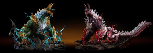 【Pre-order】SWORD & WING Studio Zinogre X Stygian Zinogre Resin Statue