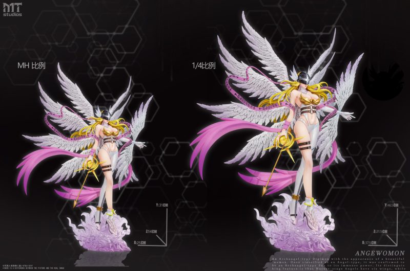 【Pre-order】MT Studio MH & 1/4 Scale Angewomon Resin Statue