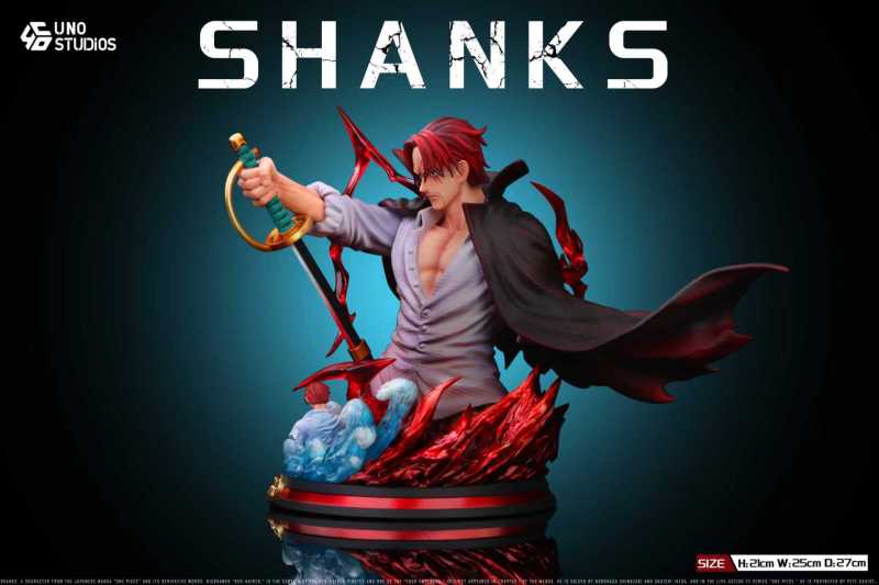 【Pre-order】UNO Studio 1/4 Scale OP Shanks Resin Statue