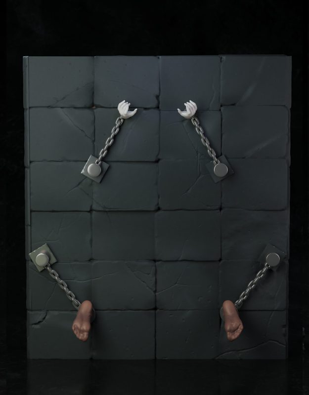 【Pre-order】Beast Studio 1/6 Scale Cynthia Embedded in Wall Resin Statue