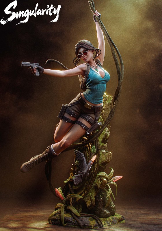 【Pre-order】Singularity Studio 1/4&1/6 Scale Tomb Raider - Lara Croft Resin Statue