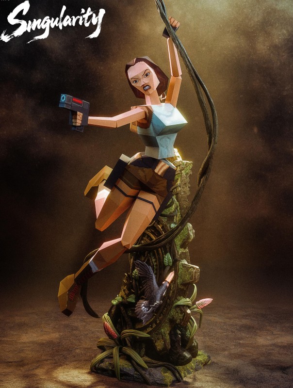【Pre-order】Singularity Studio 1/4&1/6 Scale Tomb Raider - Lara Croft Resin Statue