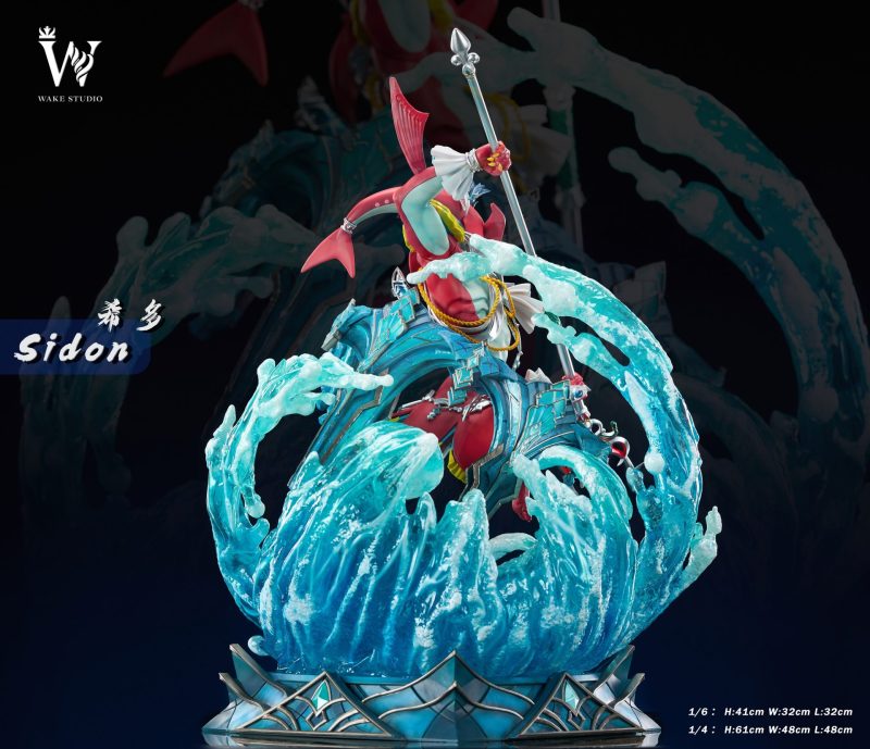【Pre-order】Wake Studio 1/4 & 1/6 Scale The Legend of Zelda Sidon Resin Statue