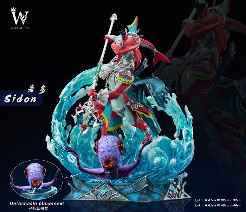 【Pre-order】Wake Studio 1/4 & 1/6 Scale The Legend of Zelda Sidon Resin Statue