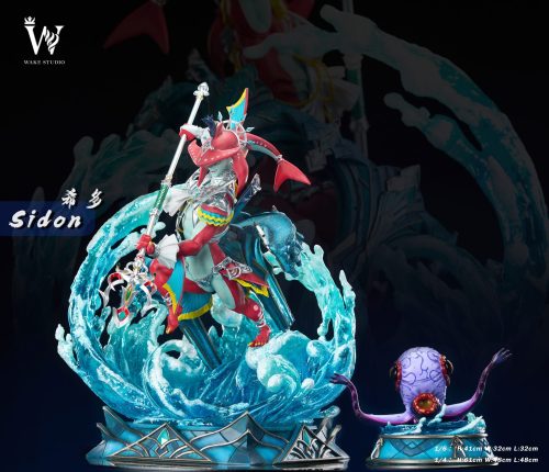 【Pre-order】Wake Studio 1/4 & 1/6 Scale The Legend of Zelda Sidon Resin Statue