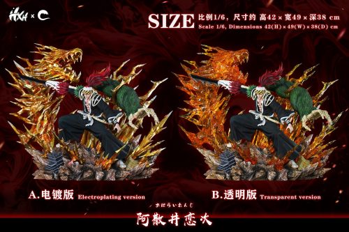 【Pre-order】HXHENG x CHENG Studio 1/6 Scale Abarai Renji Resin Statue