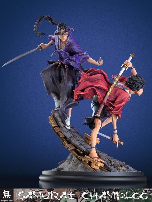 【Pre-order】Anonymous Studio 1/4 Scale Samurai Champloo Mugen Resin Statue