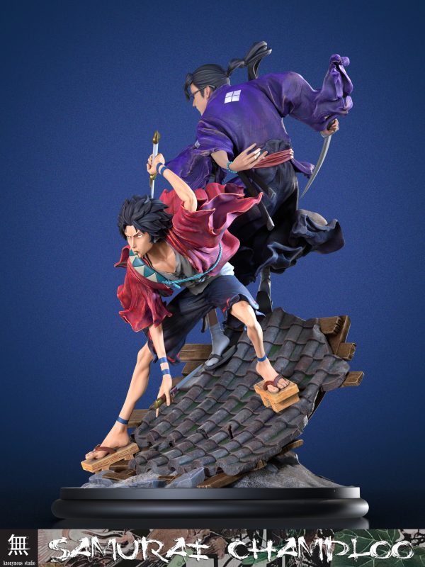 【Pre-order】Anonymous Studio 1/4 Scale Samurai Champloo Mugen Resin Statue