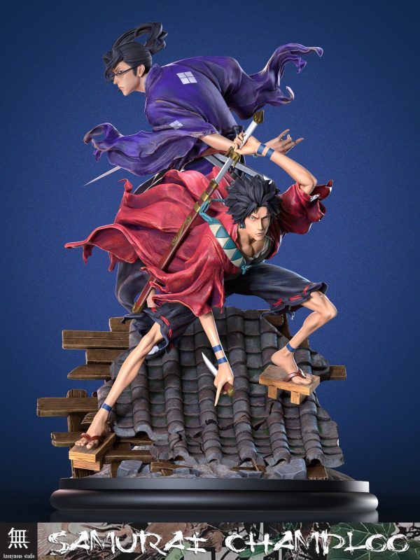 【Pre-order】Anonymous Studio 1/4 Scale Samurai Champloo Mugen Resin Statue