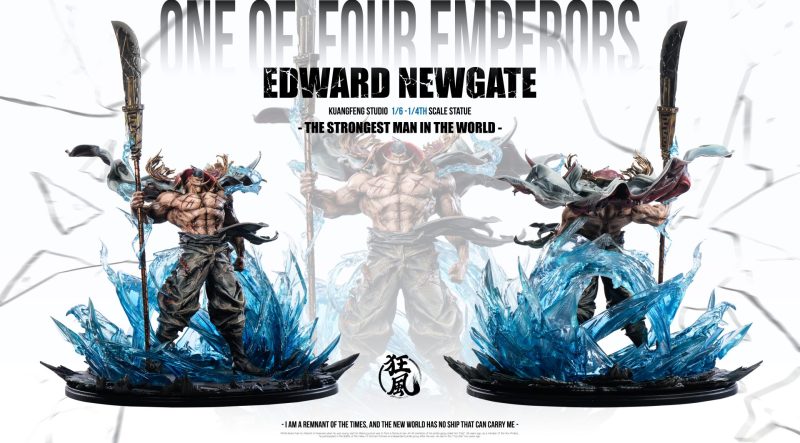 【Pre-order】Kuangfeng Studio 1/6 & 1/4 Scale OP Edward Newgate Resin Statue