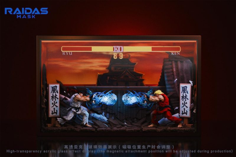 【Pre-order】Raidas Mask Studio 1/6 Scale Impact Showdown Ken X Ryu Resin Statue